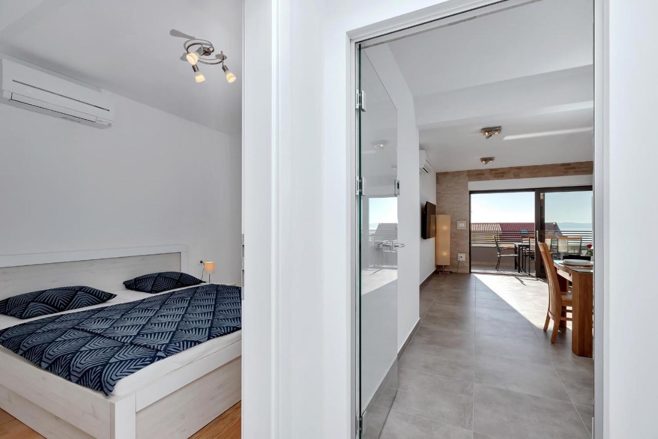 Luxury Apartment Sidro With Free Beach Parking Makarska Kültér fotó