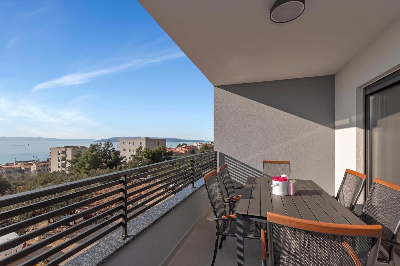 Luxury Apartment Sidro With Free Beach Parking Makarska Kültér fotó