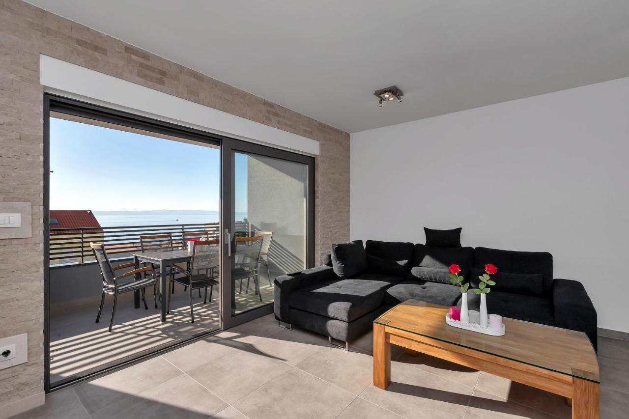 Luxury Apartment Sidro With Free Beach Parking Makarska Kültér fotó