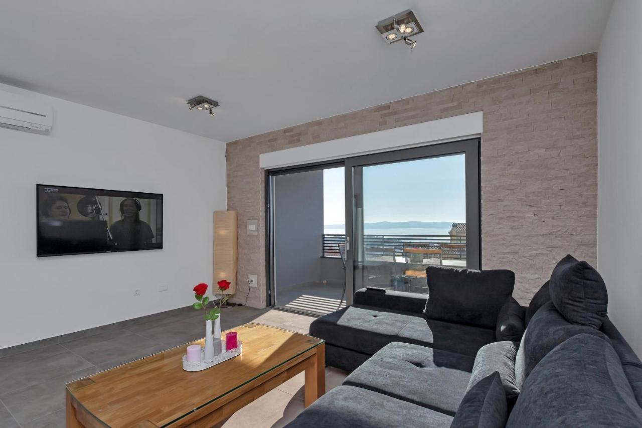 Luxury Apartment Sidro With Free Beach Parking Makarska Kültér fotó